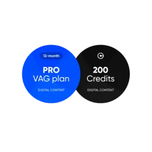 Plan OBDeleven PRO – 12 miesięcy + 200 Credits