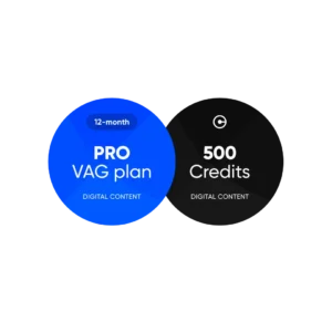 Plan OBDeleven PRO – 12 miesięcy + 500 Credits