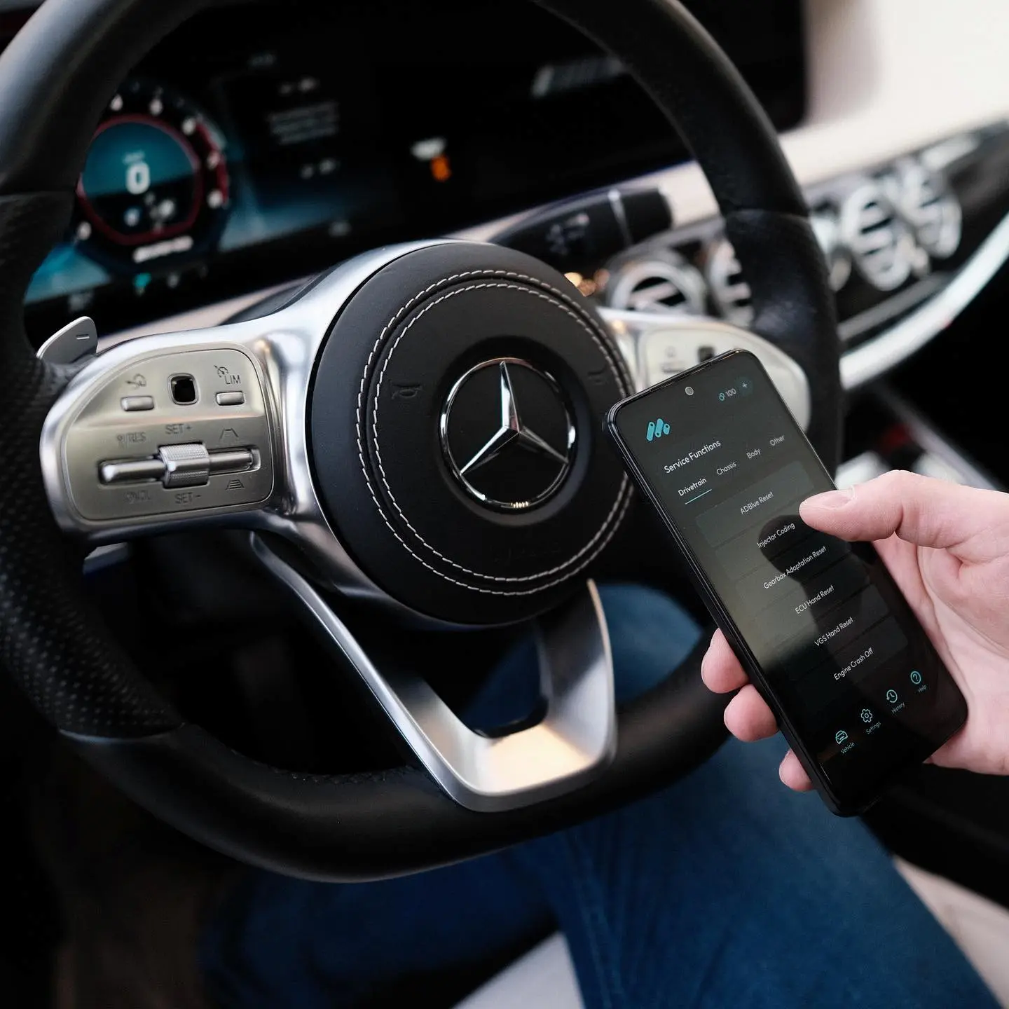 Aplikacja diagnostyczna MBito do Mercedesa
